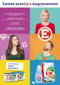 Konkurs "Świeże pranie z wygrywaniem" Drogeria Koliber