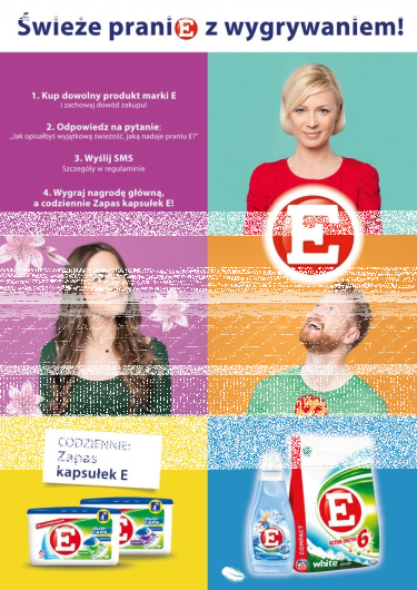 Konkurs "Świeże pranie z wygrywaniem" Drogeria Koliber