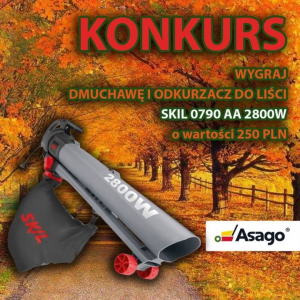 Konkurs "Udostępnij i wygraj dmuchawę do liści"