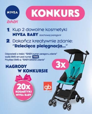 Konkurs z marką Nivea Baby w Super-Pharm