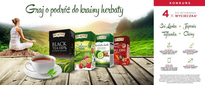 Konkurs "Graj o podróż do krainy herbaty"