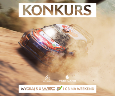Wygraj 5 x WRC 7 na PC i Citroena C3 na weekend