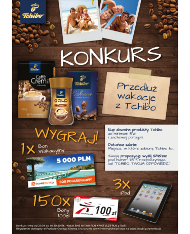 Konkurs "Przedłuż Wakacje z Tchibo" Intermarche
