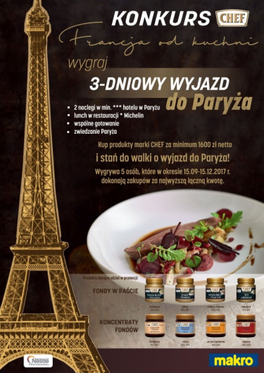 Konkurs "Francja od kuchni" Makro