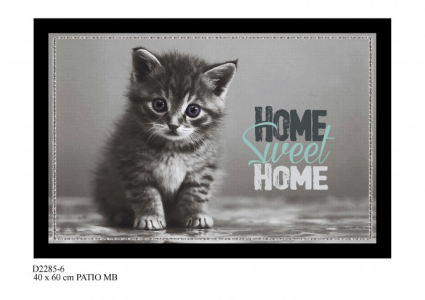 Wygraj wycieraczkę wewnętrzną z kotem