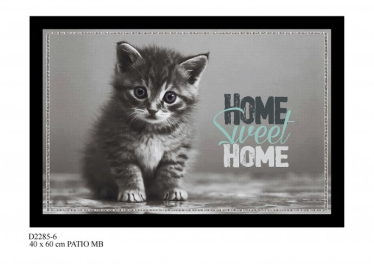 Wygraj wycieraczkę wewnętrzną z kotem