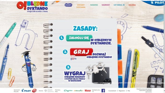 Konkurs "O!Błędne Dyktando"