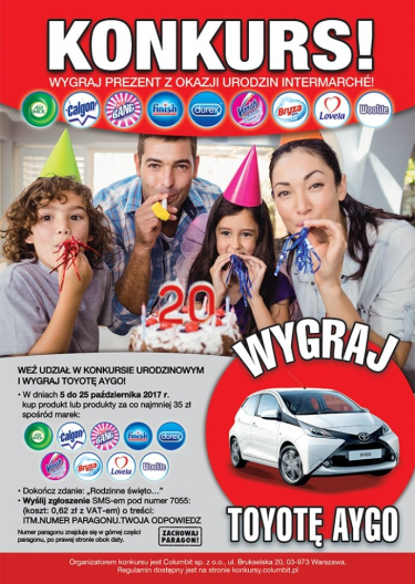 Konkurs urodzinowy, Intermarche