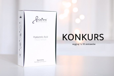 Wygraj jeden z 10 zestawów maseczek z kwasem hialuronowym