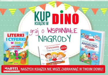 Konkurs "Kup książki w sieci Dino"