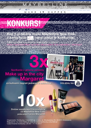 Konkurs "Make up in the city w sieci Hebe"
