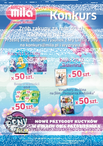 Konkurs plastyczny "Przygoda Rusza z Kopytka" Mila