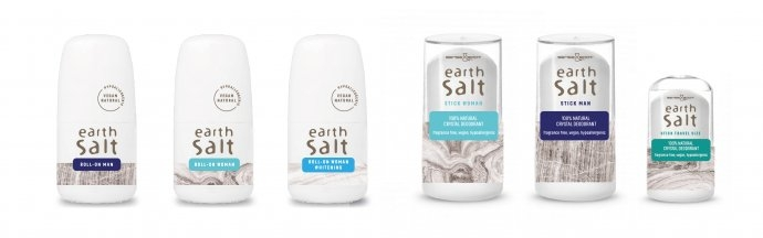Wygraj zestaw dezodorantów Earth Salt!