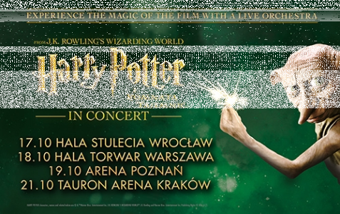 Warszawa, Wrocław, Poznań, Kraków: Konkurs "Harry Potter i Komnata Tajemnic in Concert"