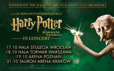 Warszawa, Wrocław, Poznań, Kraków: Konkurs "Harry Potter i Komnata Tajemnic in Concert"