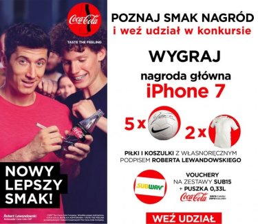 Konkurs "Poznaj smak nagród" Subway