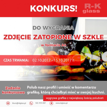 Wygraj zdjęcie zatopione w szkle