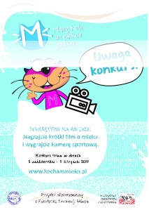 Konkurs filmowy "Mamy kota na punkcie mleka"