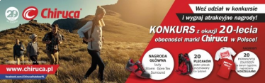 Konkurs z okazji 20-lecia marki Chiruca w Polsce