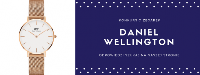 Jesienny konkurs o zegarek damski Daniel Wellington