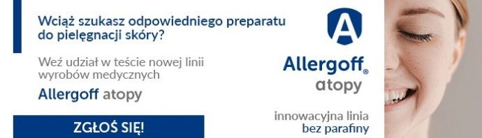 Konkurs "Przetestuj wyroby medyczne z linii Allergoff® Atopy!"