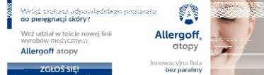 Konkurs "Przetestuj wyroby medyczne z linii Allergoff® Atopy!"