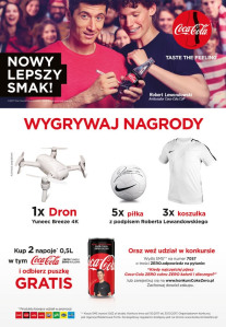 Wygraj drona z Coca - Cola Zero Cukru Zero Kalorii