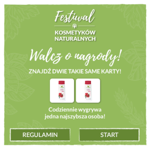 Konkurs "Festiwal kosmetyków naturalnych"