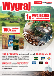 Konkurs "Śladami kawy z Intermarche"