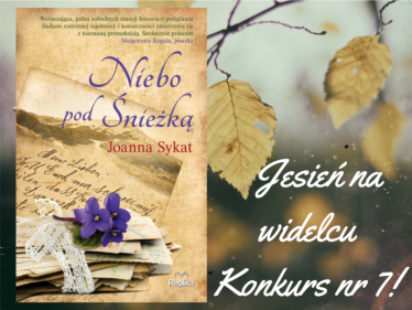 Wygraj książkę "Niebo pod Śnieżką"