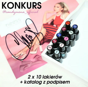 Wygraj zestaw lakierów i katalog z podpisem Cleo