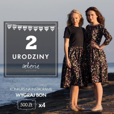 Konkurs "2 urodziny aeterie"