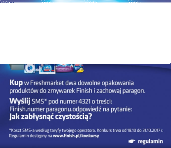 Konkurs "Zabłyśnij czystością" Freshmarket