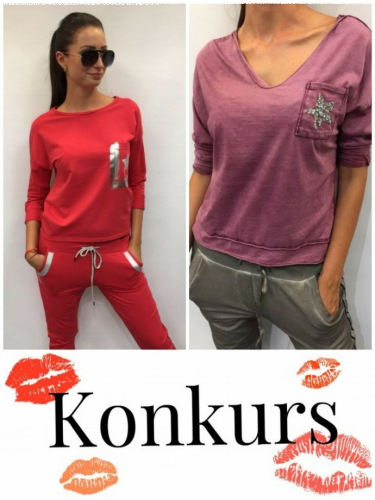 Wygraj komplet dresowy lub bluzeczka ze zdjecia
