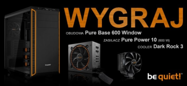Wygraj sprzęt od be quiet!