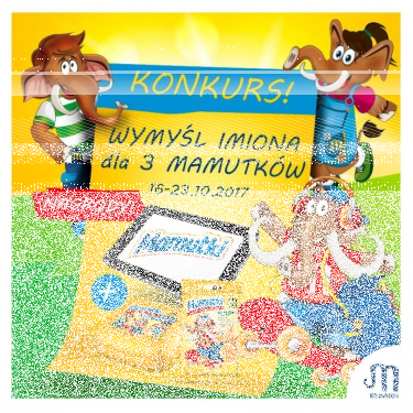 Konkurs "Wymyśl imiona dla 3 mamutków"