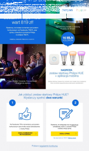 Wygraj zestaw Philips HUE wart 819 zł