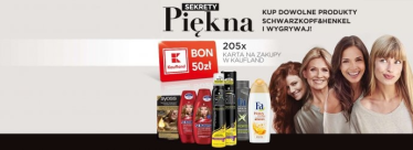 Konkurs "Sekrety Piękna" w sieci sklepów Kaufland