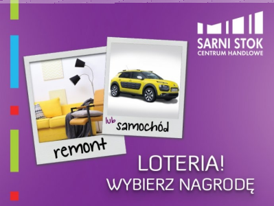 Loteria "Sarni Stok Bielsko-Biała! Wybierz nagrodę!"