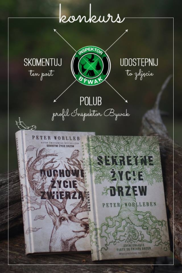 Konkurs "Inspektor Bywak rozdaje dwie książki"