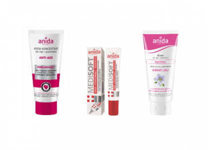 Konkurs "Przetestuj kremy do rąk i serum do paznokci Anida"