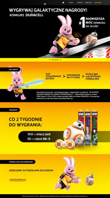 Konkurs "Rycerze Duracell"