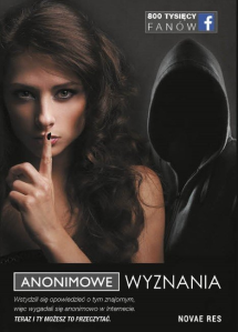 Wygraj książkę "Anonimowe wyznania" do godz. 18:00