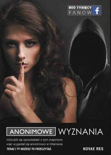Wygraj książkę "Anonimowe wyznania" do godz. 18:00