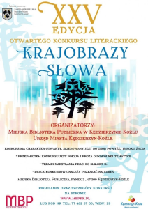 XXV edycja konkursu literackiego Krajobrazy Słow