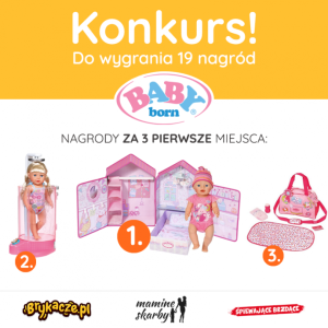 Wygraj Lalkę Baby Born w zestawie z domkiem!