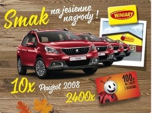 Loteria "Smak na jesienne nagrody" Biedronka