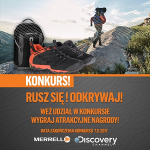 Konkurs fotograficzny "Merrell: Rusz się! Odkrywaj