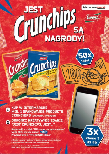 Konkurs "Jest Crunchips, są nagrody"