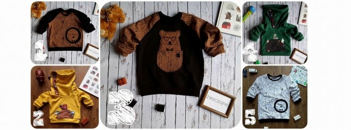 Wygraj komplet RENIFER: bluza i wiązana czapka